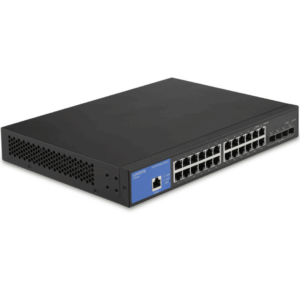 Linksys 24-port Managed Gigabit Switch 4 10g Sfp+ Taa - LGS328C