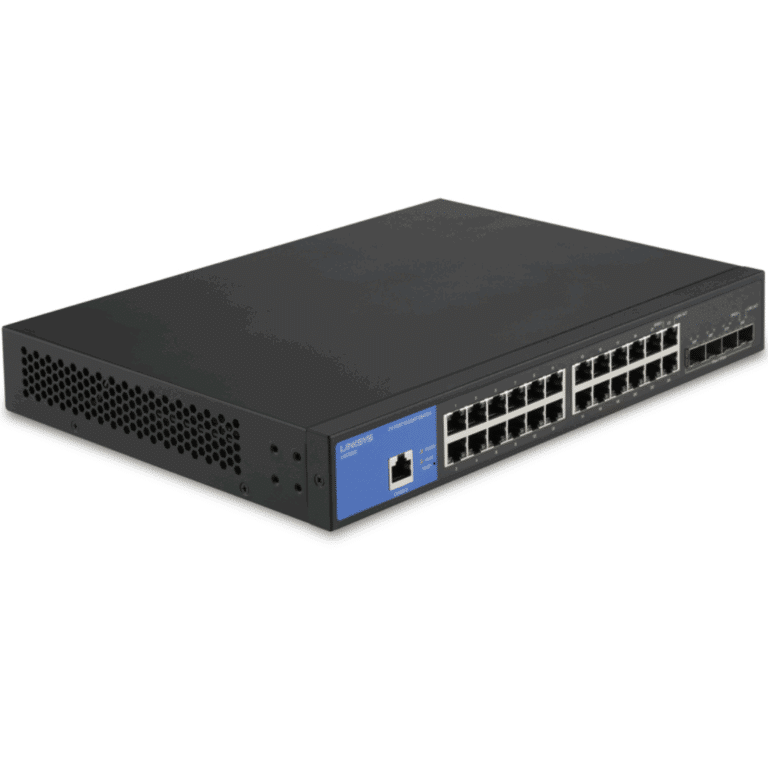Linksys 24-port Managed Gigabit Switch 4 10g Sfp+ Taa - LGS328C