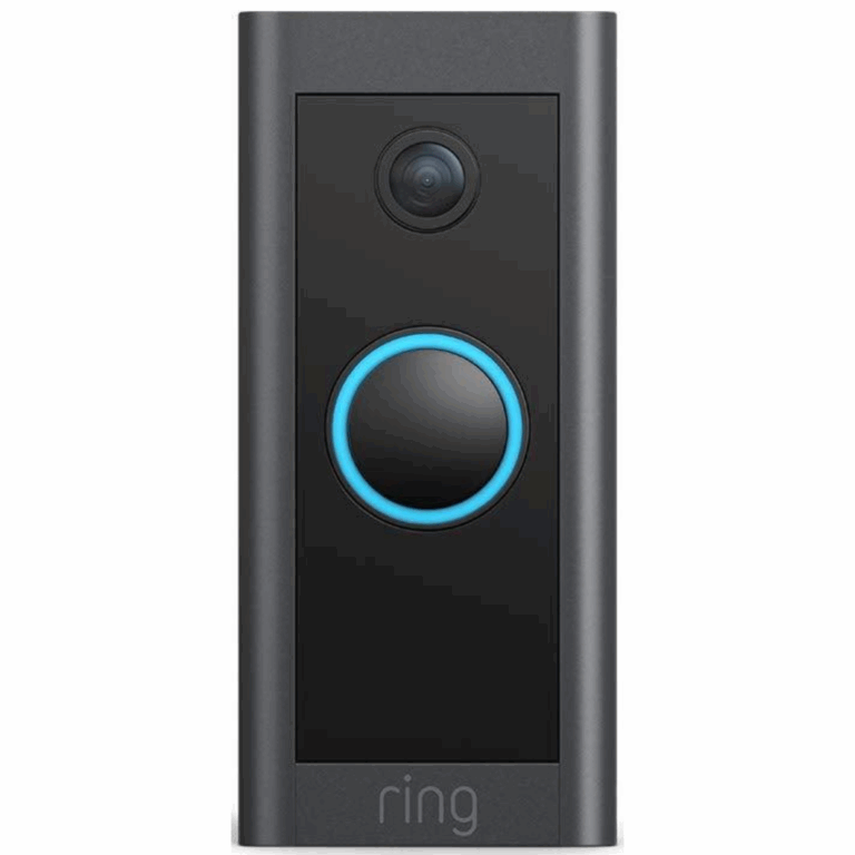 Ring Video Doorbell - Wired - Black - B08CKHPP52 - Ring