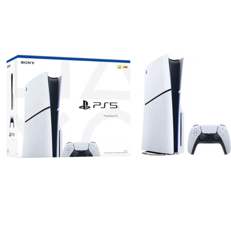 Sony Playstation 5 (PS5) Slim Disc Console - White - 1000039671 - Sony