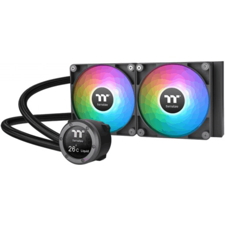 Thermaltake TH240 V2 Ultra ARGB Sync All-in-one Liquid Cooler - FAN - FAN-T24V2U - THERMALTAK - 841163087947 - CL-W383-PL12SW-A