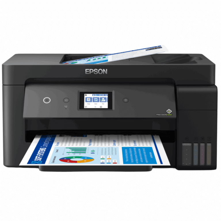 Epson EcoTank - Wide format - A3 Plus (330 x 480 mm) - hasta 38 ppm (mono) - hasta 24 ppm (color) - Wi-Fi / USB 2.0 / Ethernet - Duplexador automático - Impresoras y Escáneres - Impresoras Ink-Jet - C11CH96301