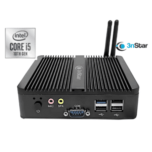 Intel core i5, 10 gen, industrial pc 8gb+500gb ssd, hdmi, vga, 2 rs232, 6 usb, wi-fi, vesa mount,  n - array - pc086wv-8-500