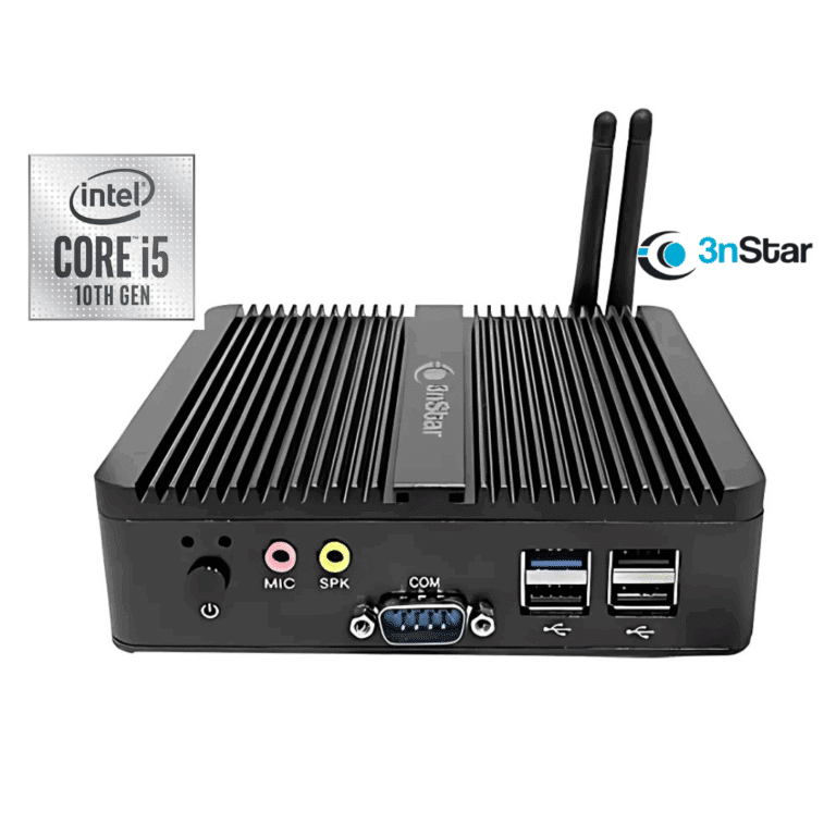 Intel core i5, 10 gen, industrial pc 8gb+500gb ssd, hdmi, vga, 2 rs232, 6 usb, wi-fi, vesa mount,  n - array - pc086wv-8-500
