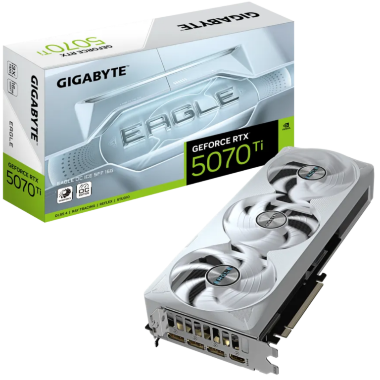 GIGABYTE NVIDIA Geforce RTX 5070 Ti Graphic Card - 16 GB GDDR7 | SKU GV-N57TEOI - VGA - GV-N57TEOI - GIGABYTE - 889523048504 - GV-N507TEAGLEOC ICE-16GD