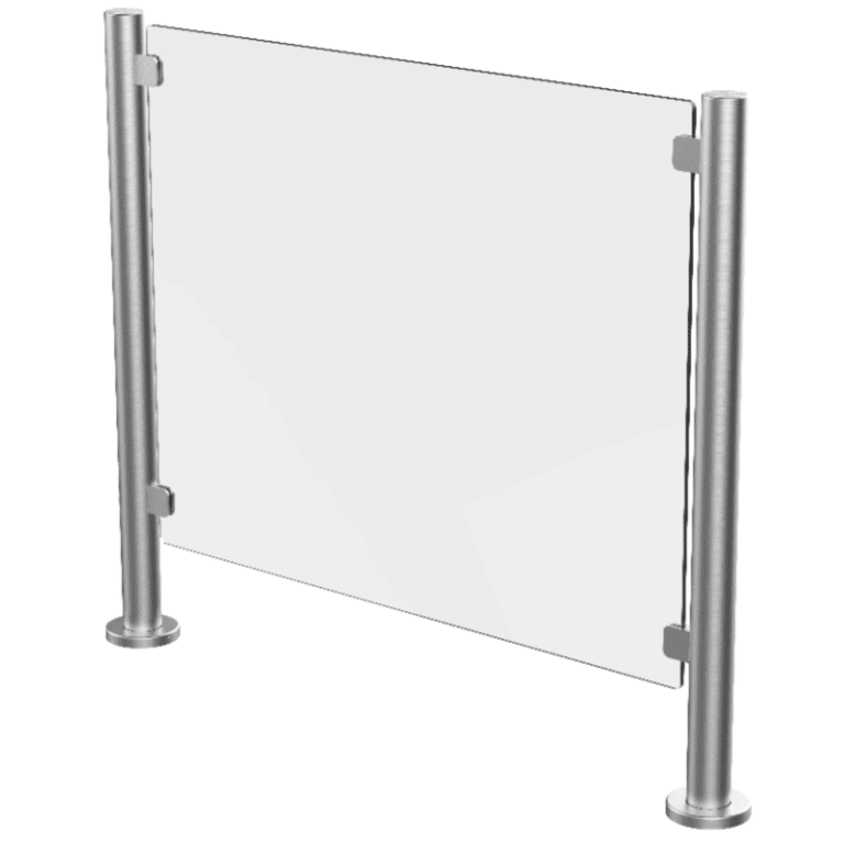 Hikvision Side Fence - Poste - DS-K7F01 - Control de Acceso - Accesorios - DS-K7F01-S (O-STD)