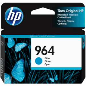 Hp 964 Cyan Original Ink Cartridge Latin America - New Factory Sealed - 1 Year Manufacturer Warranty - 3JA50AL
