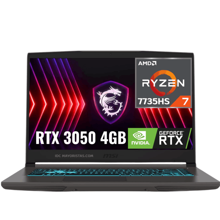 Laptop Msi Thin A15 B7uc Amd Ryzen 7 7735hs (13va En Intel) Ram 16 Gb Ddr5 4800mhz (hasta 64gb) Ssd 512 Gb 15.6" Fhd (1920x1080) 144hz *nvidia® Geforce Rtx™ 3050 4gb Gddr6* EspaÑol Freedos Cosmos Gray - Thin A15 B7uc-485xec - Ggar773s16gxxdxx - 824142427682 - 957-16rk11-485
