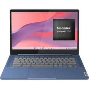 Lenovo Slim 3 82XJ0000US Chromebook 14" FHD Touch-screen Laptop Mediatek Kompanio 520 4GB Onboard Memory 64GB Emmc Abyss Blue - 82XJ0000US - LENOVO