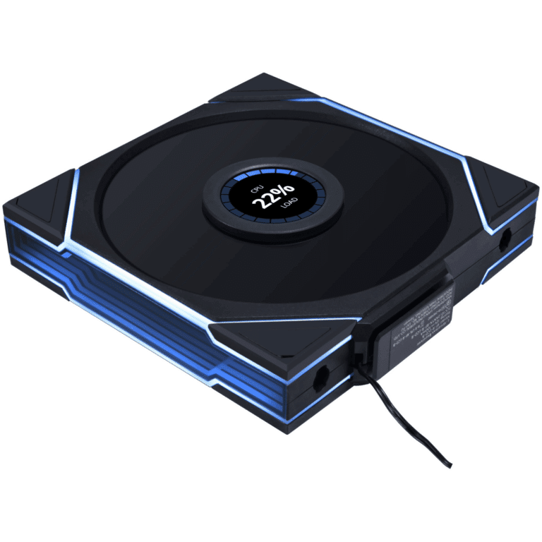 Lian-Li Lian-Li Fan 14RTLLCD1W1B FDB wo Fan Controller Black Reverse Blade Retail FN 296416 14RTLLCD1W1B