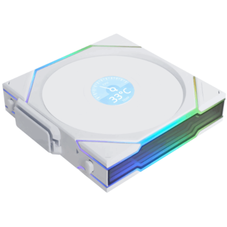 Lian-Li Lian-Li Fan 14RTLLCD1W1W FDB wo Fan Controller White Reverse Blade Retail FN 296417 14RTLLCD1W1W