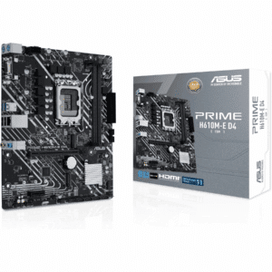 Mainboard Asus H610m-a Lga1700 Micro Atx Ddr5 Pcie 4.0 M.2 Hdmi For 12th 13th 14th- 90mb1g20-m0eay0