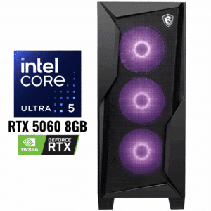 MSI Codex R2 AI 2nd Codex R2 AI B2NVL5-445US Gaming Desktop Computer - Intel Core Ultra 5 225 - 32 GB - 1 TB SSD - Black | SKU MSI-CDR544 - NB - MSI-CDR544 - MSI - 824142429693 - CODR2AIB2NVL5445