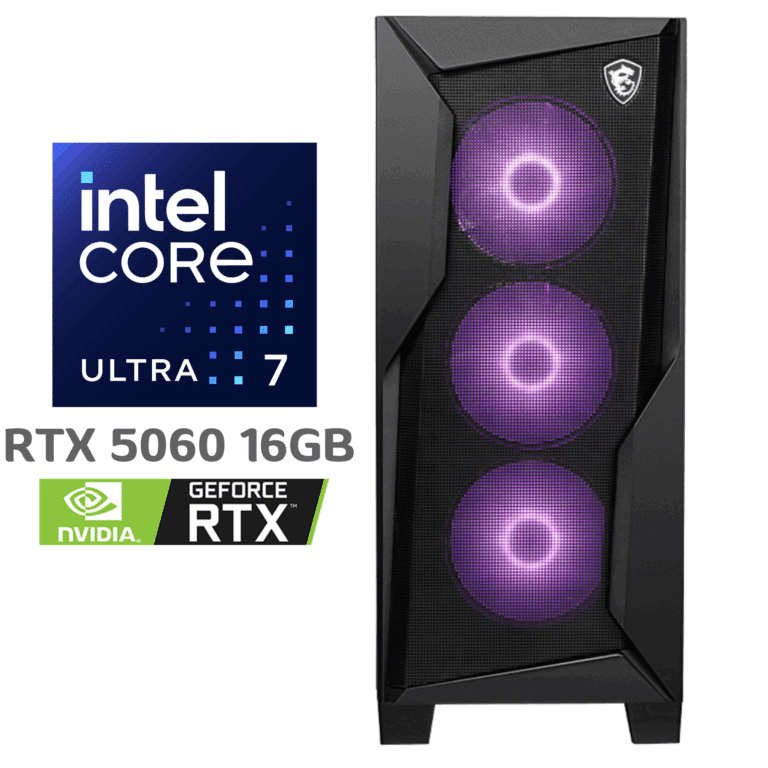 MSI Codex R2 AI B2NVP7-437US Gaming Desktop Computer - Intel Core Ultra 7 265 - 32 GB | SKU MSI-CDR437 - NB - MSI-CDR437 - MSI - 824142421529 - CODR2AIB2NVP7437