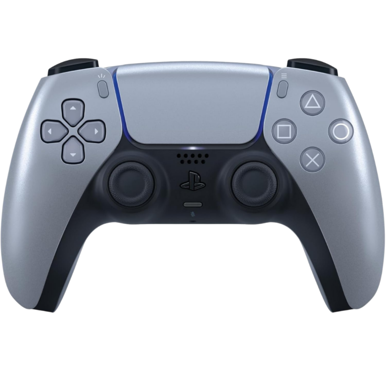 Sony Playstation 5 Dualsense Wireless Controller Sterling Silver - New Factory Sealed - Balance of Manufacturer Warranty - 1000039941