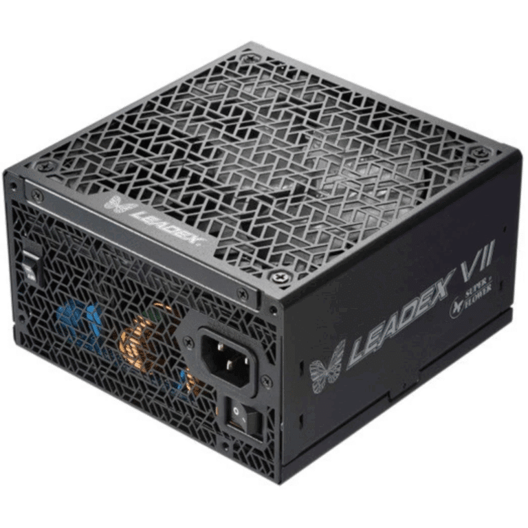 Super Flower Leadex VII XP PRO 1000W 80+ Platinum, Cybenetics Platinum, Full Modular, ATX 3.1 & Pcie 5.0, W/12VHPWR (2x8pin-16pin Native Cables), FDB Fan, SF-1000F14XP, Black | SKU PS-SF10P2 - PS - PS-SF10P2 - SUPERFLOWE - SF-1000F14XP