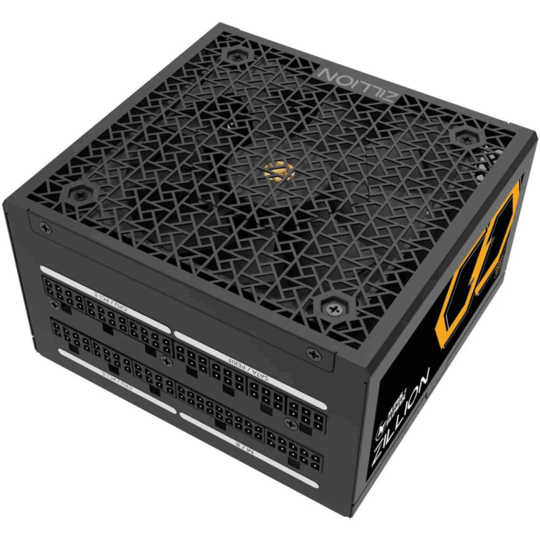 Super Flower Zillion FG 1050W 80+ Gold, Full Modular, ATX 3.1 / Pcie 5.0, W/12V-2x6 Cable (2x8pin - 16pin Native Cables), Power Supply, FDB Fan, SF-1050Z12FG, Black Version | SKU PS-SF10Z7 - PS - PS-SF10Z7 - SUPERFLOWE - SF-1050Z12FG