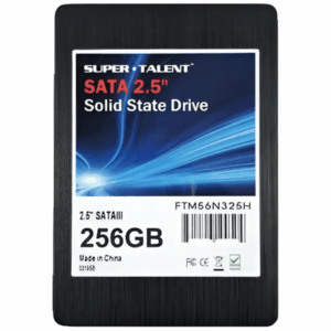 Super Talent Duradrive ET3 256 GB Solid State Drive - 2.5" Internal - IDE - SSD - FE8256102D - SUPERTALEN - 841106111159 - FE8256102D