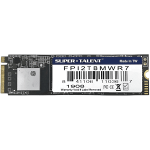 Super Talent EX 2 TB Solid State Drive - M.2 2280 Internal - PCI Express Nvme (pci Express Nvme 3.0 x4) - SSD - FPI2TBMWR7 - SUPERTALEN - 841106111302 - FPI2TBMWR7