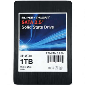 Super Talent Teranova DX 1 TB Solid State Drive - 2.5" Internal - SATA (SATA/600) | SKU FTM1TN325H - SSD - FTM1TN325H - SUPERTALEN - 841106110510 - FTM1TN325H