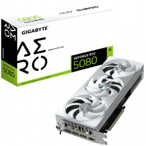GIGABYTE NVIDIA Geforce RTX 5080 Graphic Card - 16 GB GDDR7 | SKU GV-N508AOC - VGA - GV-N508AOC - GIGABYTE - 889523048030 - GV-N5080AERO OC-16GD