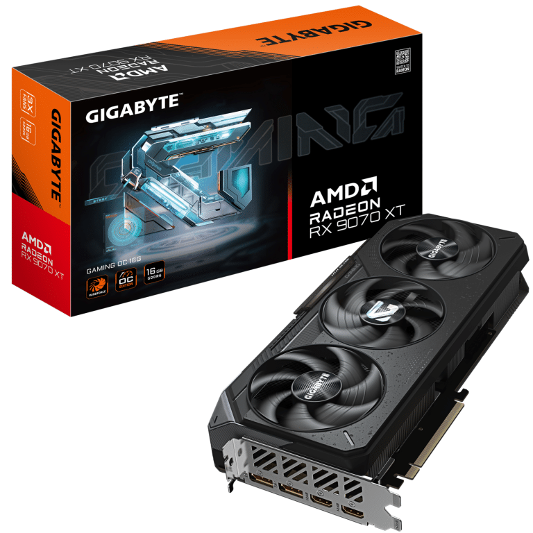 GIGABYTE AMD Radeon RX 9070 XT Graphic Card - 16 GB GDDR6 | SKU GA-R97XTGC - VGA - GA-R97XTGC - GIGABYTE - 889523047569 - GV-R9070XTGAMING OC-16GD