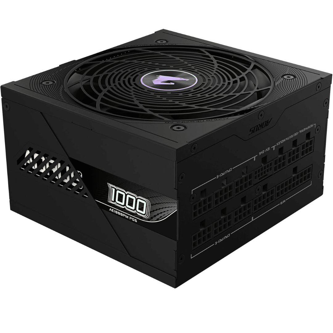 Aorus - Power supply - 1000 Watt - AC 220-240 V - GP-AE1000PM PG5 GUS1 - Compo (5)
