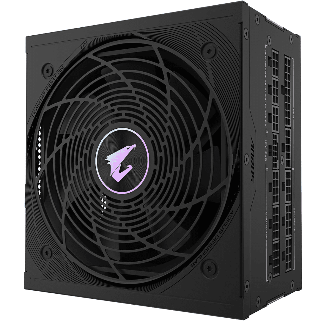 Aorus - Power supply - 1000 Watt - AC 220-240 V - GP-AE1000PM PG5 GUS1 - Compo