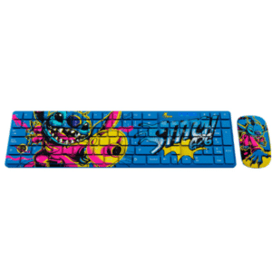 Xtech - Keyboard and mouse set - Spanish - Wireless - 2.4 GHz - Stitch Design - Disney XTK-D312ST - Periféricos - Combos de Teclado y Ratón - XTK-D312ST