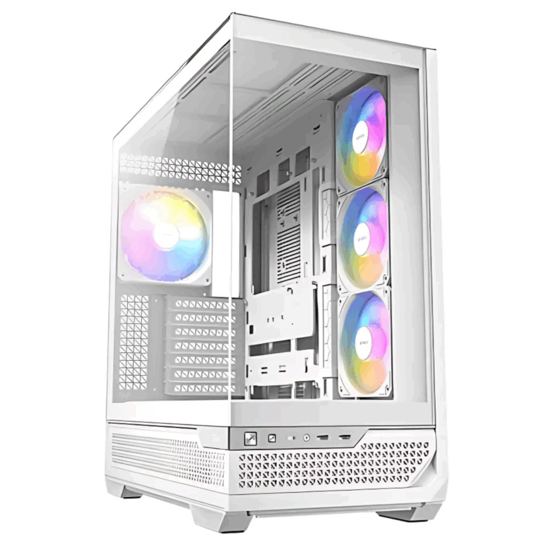 Case Antec/c7 Argb White 3x120mm Argb Reverse 1x140mm Argb Un Rear - 0-761345-10136-3 - C7WHITE