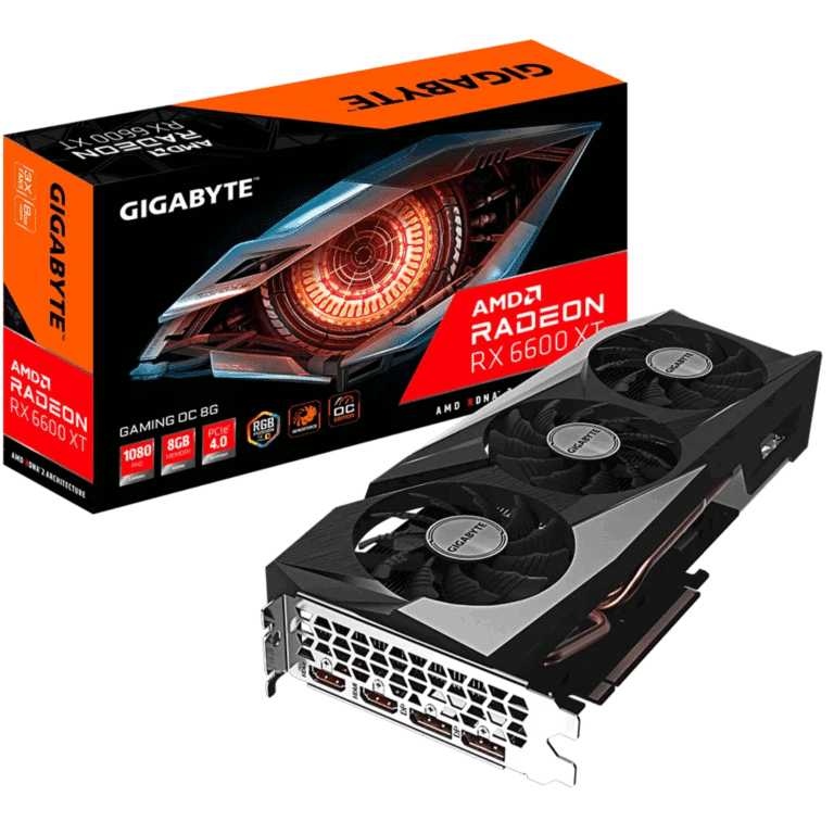 Gigabyte - Radeon 9060 XT GAMING OC 8G - PCI Express 4.0 - AMD - AMD Radeon RX 9060 XT GAMING - GDDR6 SDRAM - DisplayPort / HDMI - Componentes Informáticos - Tarjetas de Video - GV-R9060XTGAMING OC-8GD