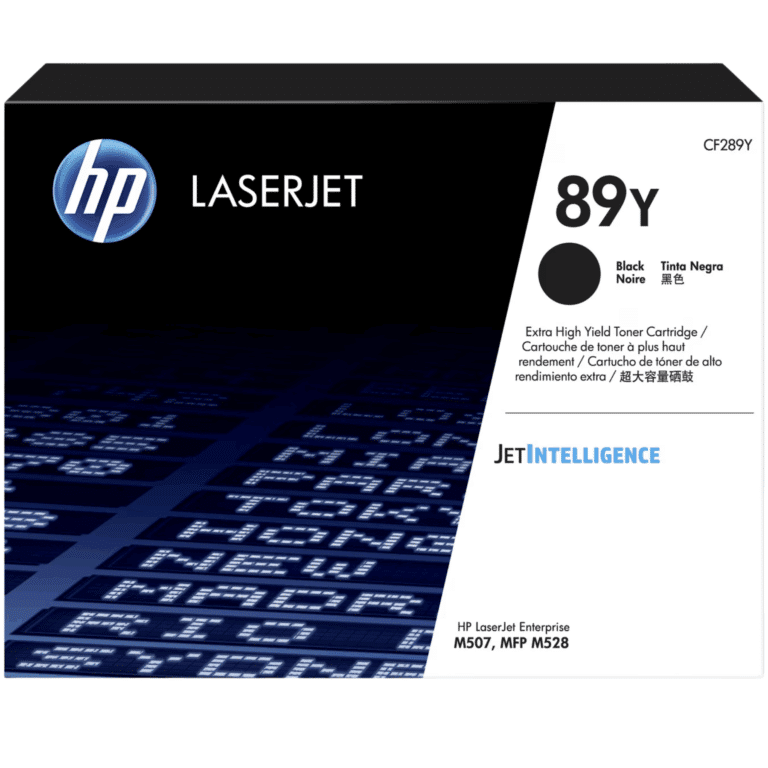 Consumible Hpinc//toner 89y Negro Rendimiento Superior Laserjet M507/m528 20000 Pag Cf289y - 192018046641 - CF289Y