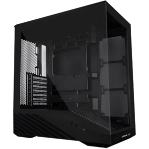 Lian Li V100 ATX Mid-tower PC Case, LED RGB Strip, Display Platform Design With Tempered Glass, Support 415mm Gpus, 360mm Radiator, Side I/O & Optimized Airflow, Dust Filiter - Black (V100X) - CS - CS-V100X1 - LIAN-LI - 840353048621 - V100X