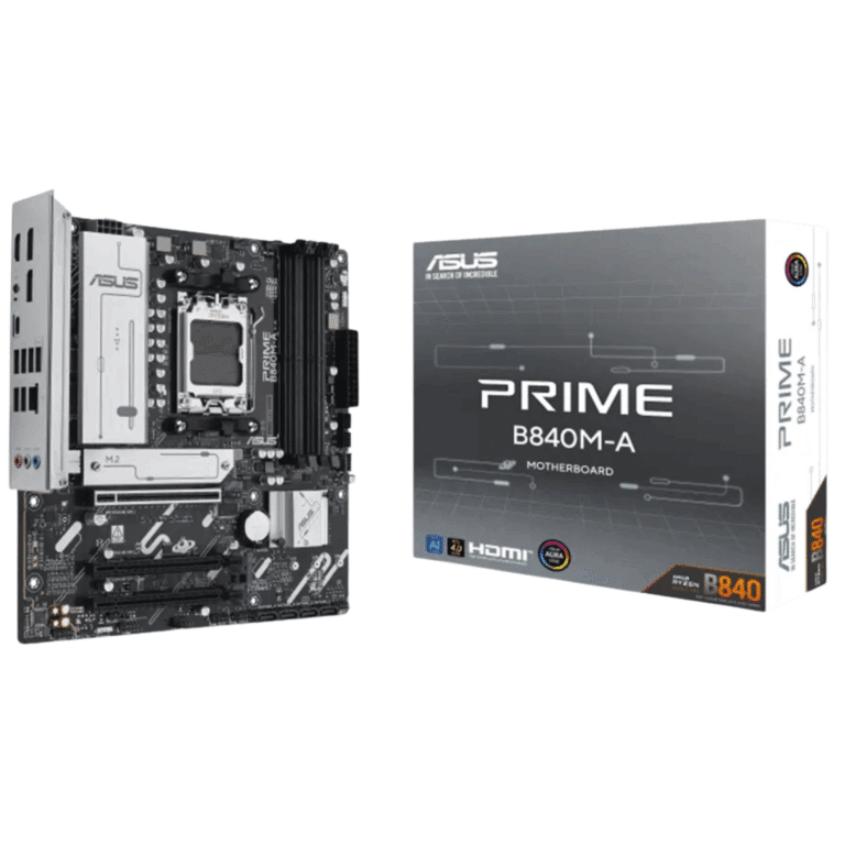 Mainboard/asus Prime B840m-a Am5 Ddr5 Serie 9000 Y 7000 Hdmix1 Dpx2 - 197105797192 - PRIMEB840M-A