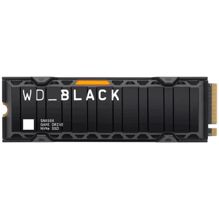 Ssd Western Digital 2tb M.2 Sn850x  Nvme Pcie Gen4 X4 With Heatsink 5y - Discos Duros - WDS200T2XHE