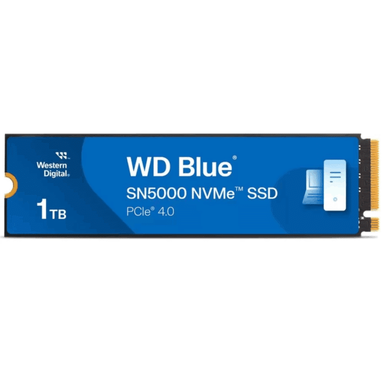 WD Blue SN5000 WDS100T4B0E 1 TB Solid State Drive - M.2 2280 Internal - PCI Express Nvme (pci Express Nvme 4.0 x4) - SSD - WDS100T4BE - WD - 718037894843 - WDS100T4B0E