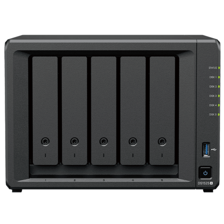 Synology Diskstation Ds1525+ San/nas Storage System - Nt - Syn-d1525p - Synology - 846504006014 - Ds1525+