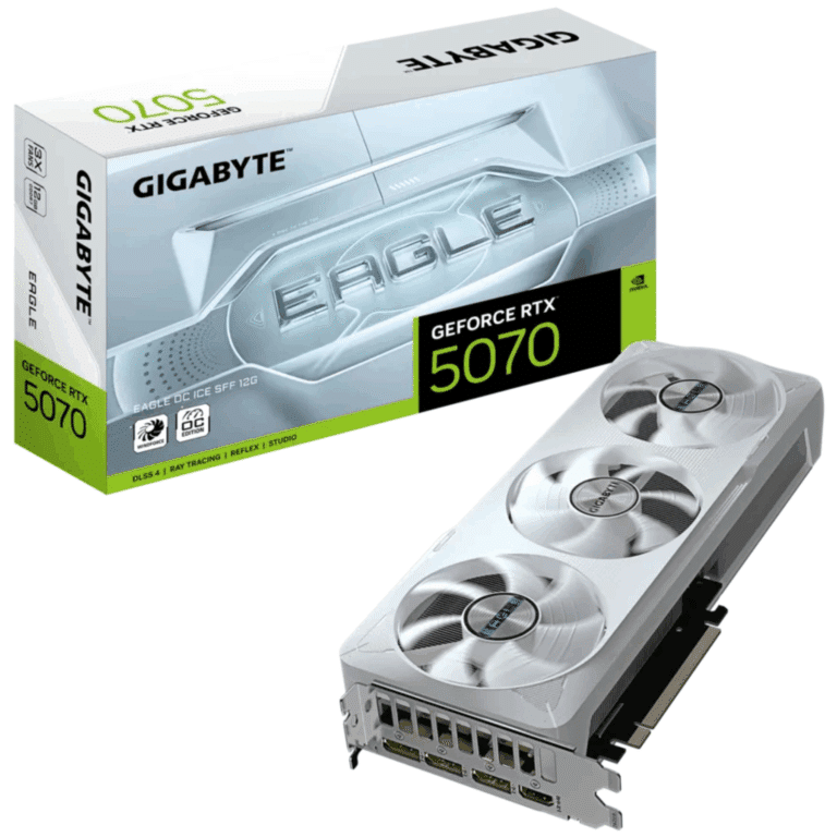 Tarjeta/de/video/gigabyte Geforce Rtx5070 Eagle Oc Ice 12gb Gddr7 Pcie 5.0 - 889523048429 - GV-N5070EAGLEOCICE-12GD