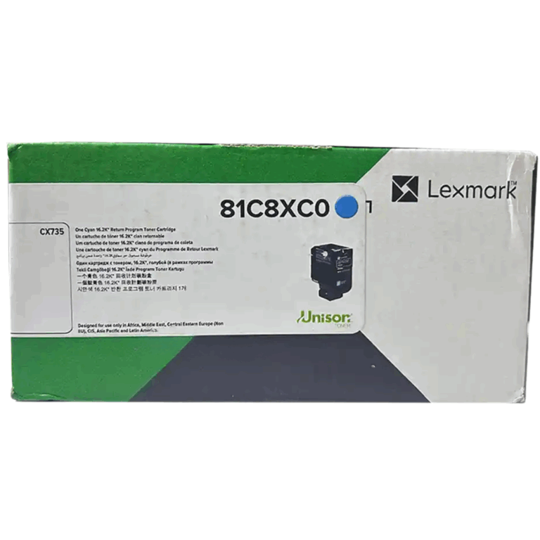 Tonner Lexmark Cian 16.2k For Cx735 - Suministros - 81C8XC0