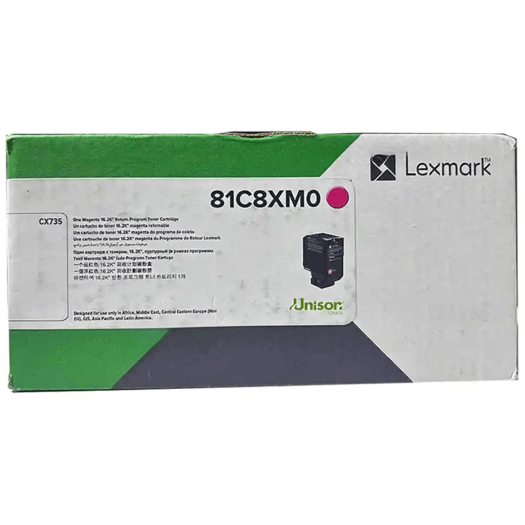 tonner-lexmark-magenta-16-2k-for-cx735-suministros-81c8xm0-tcws