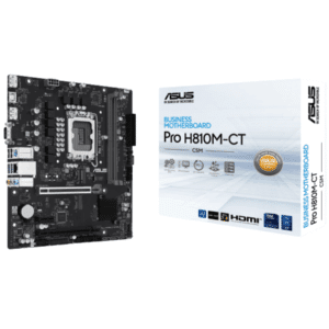 ASUS TeK ASUS MB PRO H810M-CT-CSM H810 LGA1851 max128GB DDR5 micro-ATX Retail MB 299991 PRO H810M-CT-CSM