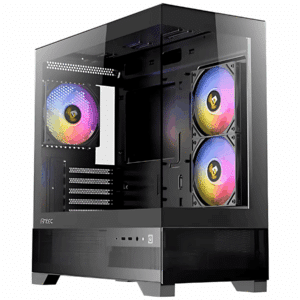 Case Antec/cx500m Black Argb Mini Tower Micro-atx 2x120mm Argb Reverse Fans 1x120mm Argb Rear - 761345101431 - CX500MARGBBLACK