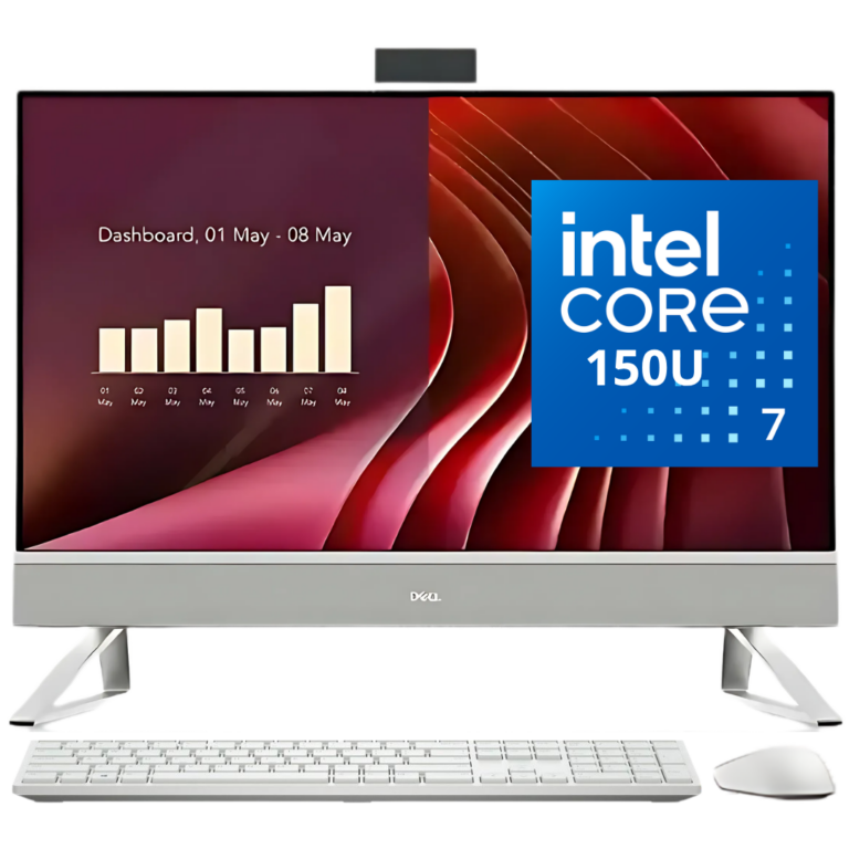 Aio Dell Inspiron 2425 Intel Core Ultra 7 (150u) Ram 16gb Ddr5 Ssd 512 Gb Pantalla 24" Fhd (1920x1080) Windows 11 Home Ingles - Dec24250-7482wht-pus