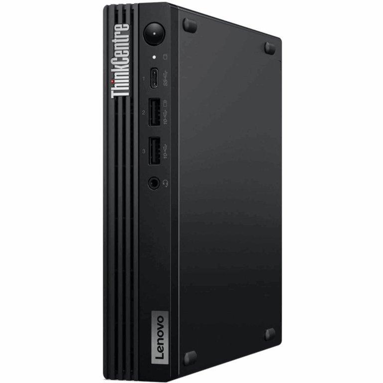 Lenovo ThinkCentre M70q Gen 5 12TD001RUS Desktop Computer - Intel Core i5 14th Gen i5-14400T - 16 GB - 512 GB SSD - Tiny - Black - Intel Q670 Chip - Windows 11 Pro - Intel UHD Graphics 730 DDR5 SDRAM - English Keyboard - IEEE 802.11ax Wireless LAN - 90 W - Lenovo - Desktop Computer - 1174 - A300-KY0571 - KY0571 - 0198153574407 - 12TD001RUS