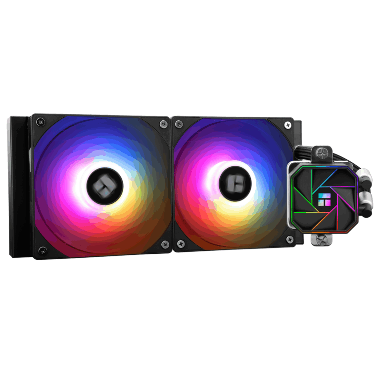 Thermalright Aqua Elite 240 Black ARGB V3 Liquid CPU Cooler, AIO Pump Head Speed Up To 3300RPM, TL-C12B-S V2x2 PWM Fans, For AMD/AM4/AM5, Intel LGA1150/1151/1200/2011/1700, Computer CPU Aio Cooler | SKU FAN-AQUA2 - FAN - FAN-AQUA2 - THERMALRIG - 814256016339 - AQUA ELITE 240 V3