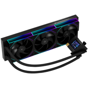 Thermalright CORE MATRIX 360 ARGB BLACK V2 CPU Liquid Cooler With 120mm PWM Fan, 360 Black Cold Row Specification, Integrated Water Cooler Heatsink, For AMD/AM4/AM5, Intel 1700/1851/1150/1151/1200/2011 | SKU FAN-CORE3 - FAN - FAN-CORE3 - THERMALRIG - 814256020596 - CORE MATRIX 360 ARGB BLACK V2