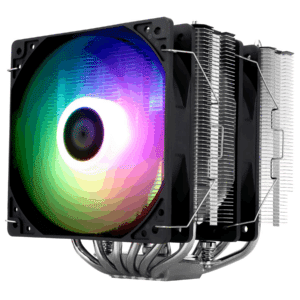 Thermalright Peerless Assassin 120 SE ARGB CPU Air Cooler, 6 Heat Pipes CPU Cooler, Dual TL-C12C-S PWM Fan, Aluminium Heatsink Cover, AGHP Technology, For AMD AM4/AM5/Intel LGA1700/115X/1155/1200/1851 - FAN - FAN-PAS1A - THERMALRIG - 814256003766 - PEERLESS ASSASSIN 120 SE ARGB