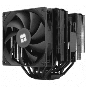 Thermalright Peerless Assassin 140 Black CPU Air Cooler, 6 Heat Pipes, Dual PWM Fans And Double Towers, 158mm High CPU Cooling With Top Cover, For AM4/AM5, Intel LGA 1851/1700/1150/1151/1200 - FAN - FAN-PA140K - THERMALRIG - 814256018197 - PEERLESS ASSASSIN 140 BLACK