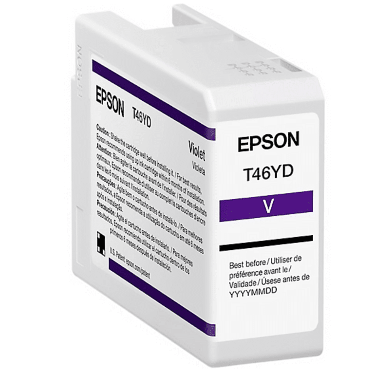 Cartucho Epson T46y Photo Ultrachrome Pro10 Violeta 50ml - Suministros - T46Y900