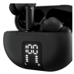 Klip Xtreme - True wireless earphones - Para Phone / Para Portable electronics / Para Tablet - Wireless - 22Hrs ANC Black - Audio y Video - Auriculares - KTE-755BK